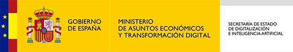 Logo secretaría y ministerio de España